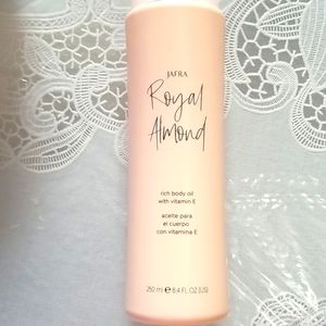 New jafra royal almond body oil